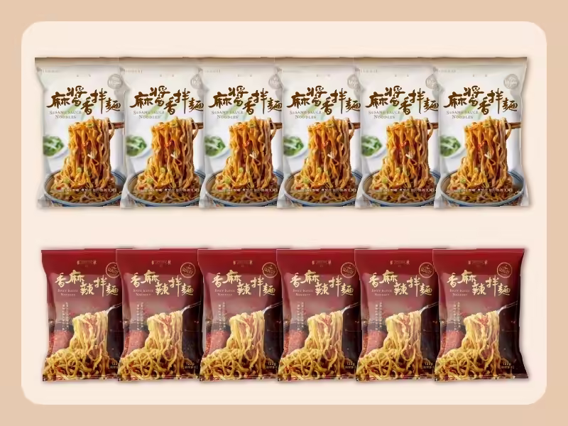 熱銷香拌麵組情境