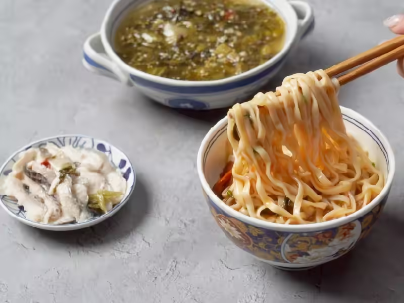 酸菜魚拌麵佐料