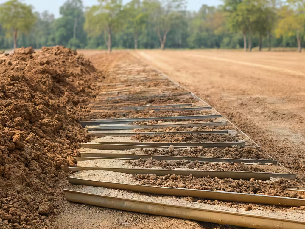 PVC管培育山藥示意圖