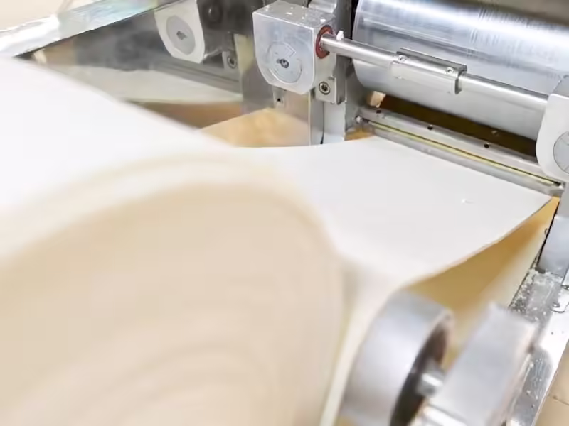 壓延麵糰的滾輪